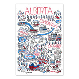 Alberta Cityscape Postcard - singles