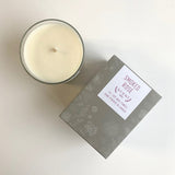 Smoked Rose soy wax candle