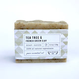 Tea Tree & French Green Clay soap