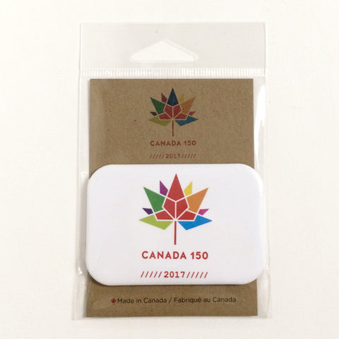 Canada 150 magnet - white