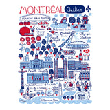Montreal Cityscape tote bag