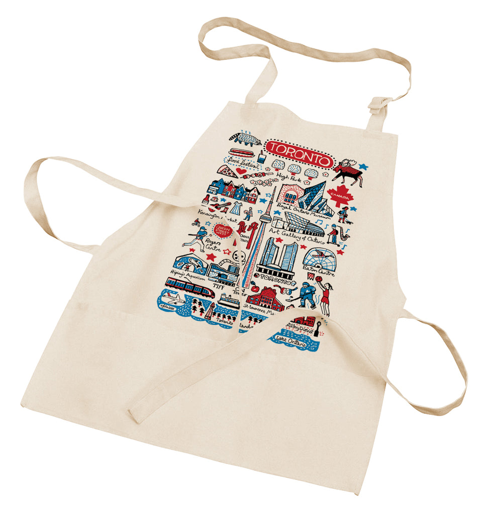 Toronto Cityscape Apron - custom print order only