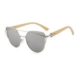 Olive Sunglasses (Silver)