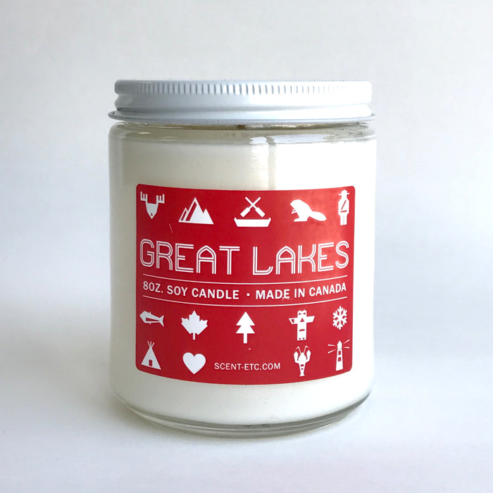 Canadiana candle - 8 oz. Great Lakes