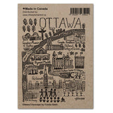 Ottawa Cityscape pin button set