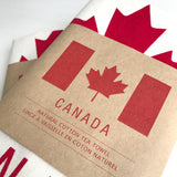 Canadian Flag tea towel