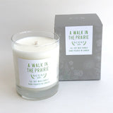 A walk in the Prairie soy wax candle