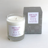 Sun-filled Library soy wax candle