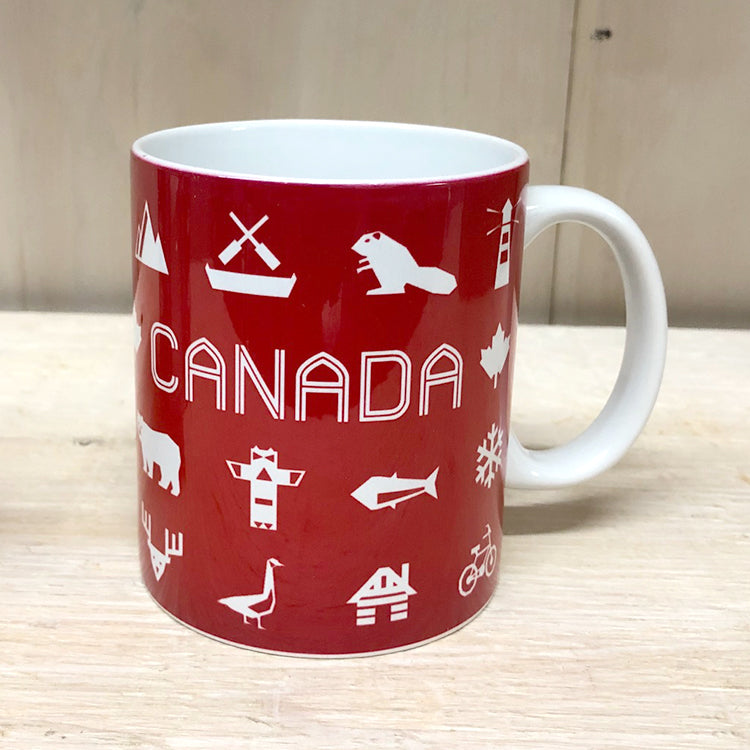 Canada full wrap mug