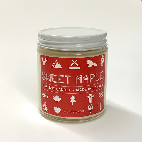 Canadiana candle - 4 oz. Sweet Maple