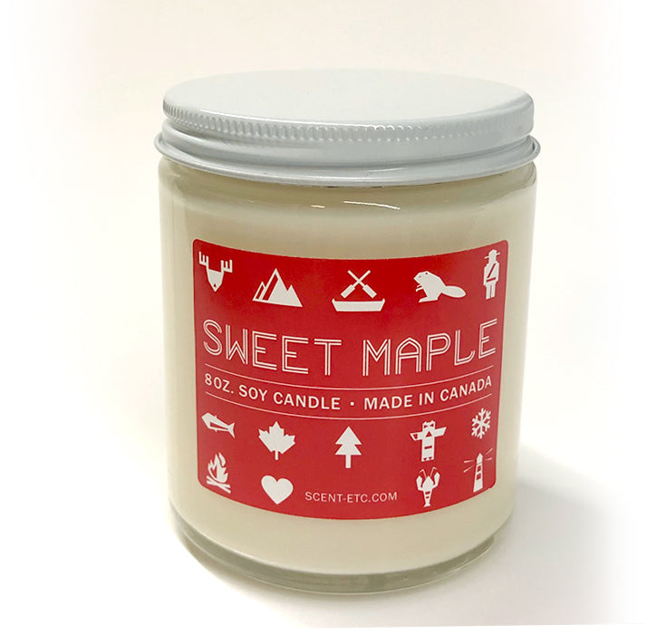 Canadiana candle - 8 oz. Sweet Maple