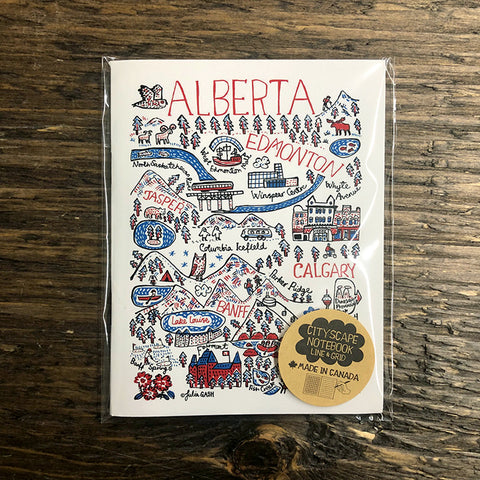 Alberta Cityscape Notebook