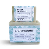 Alfalfa Sweet Grass mini soap