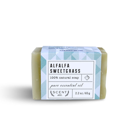 Alfalfa Sweet Grass mini soap