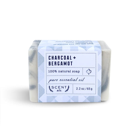 Charcoal + Bergamot mini soap