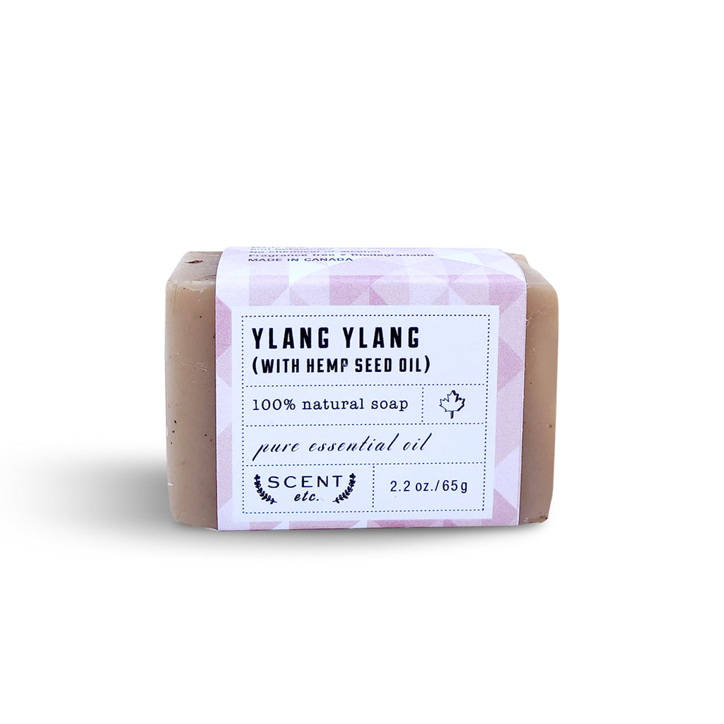 Ylang Ylang with hemp seed oil mini soap