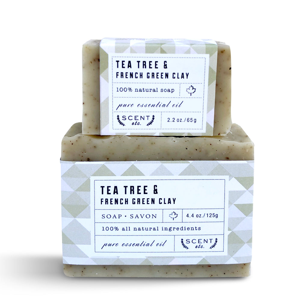 Tea Tree & French Green Clay soap