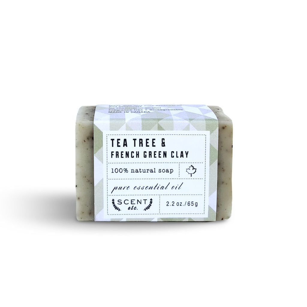 Tea Tree & French Green Clay mini soap