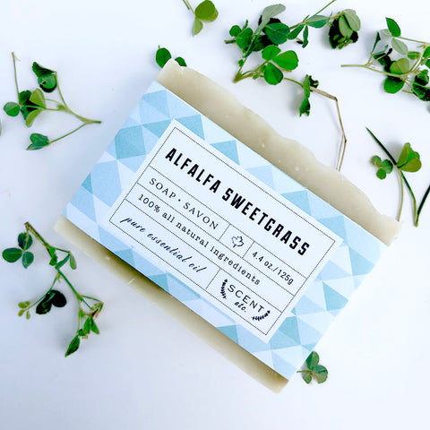 Alfalfa Sweet Grass soap