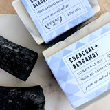Charcoal + Bergamot soap