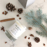 Pine Wreath & Spice soy wax candle