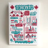Dasher Toronto Canvas Art 6 x 8"