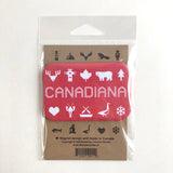 Canadiana tea towel