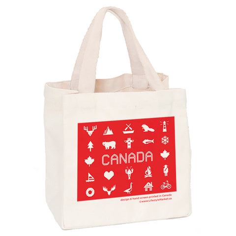 Canadiana small tote