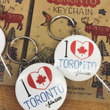 Toronto Cityscape Keychain