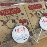 Toronto Cityscape Keychain