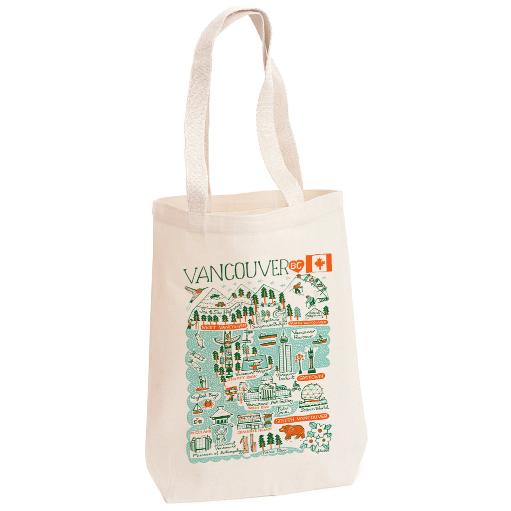 Vancouver Cityscape tote bag