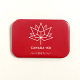 Canada 150 magnet - red