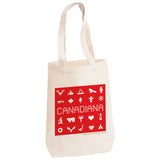 Canadiana tote bag