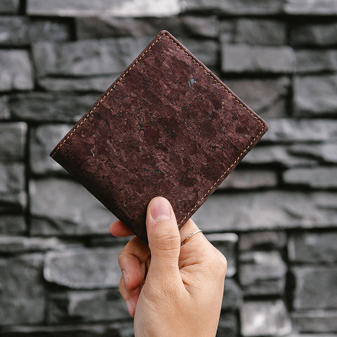 Dark Cork Wallet
