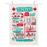 Dasher Toronto Cityscape Tea Towel